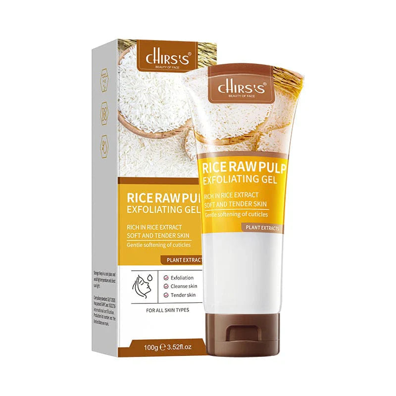 Chirs's Rice Raw Pulp Skincare Kit - 4PCS