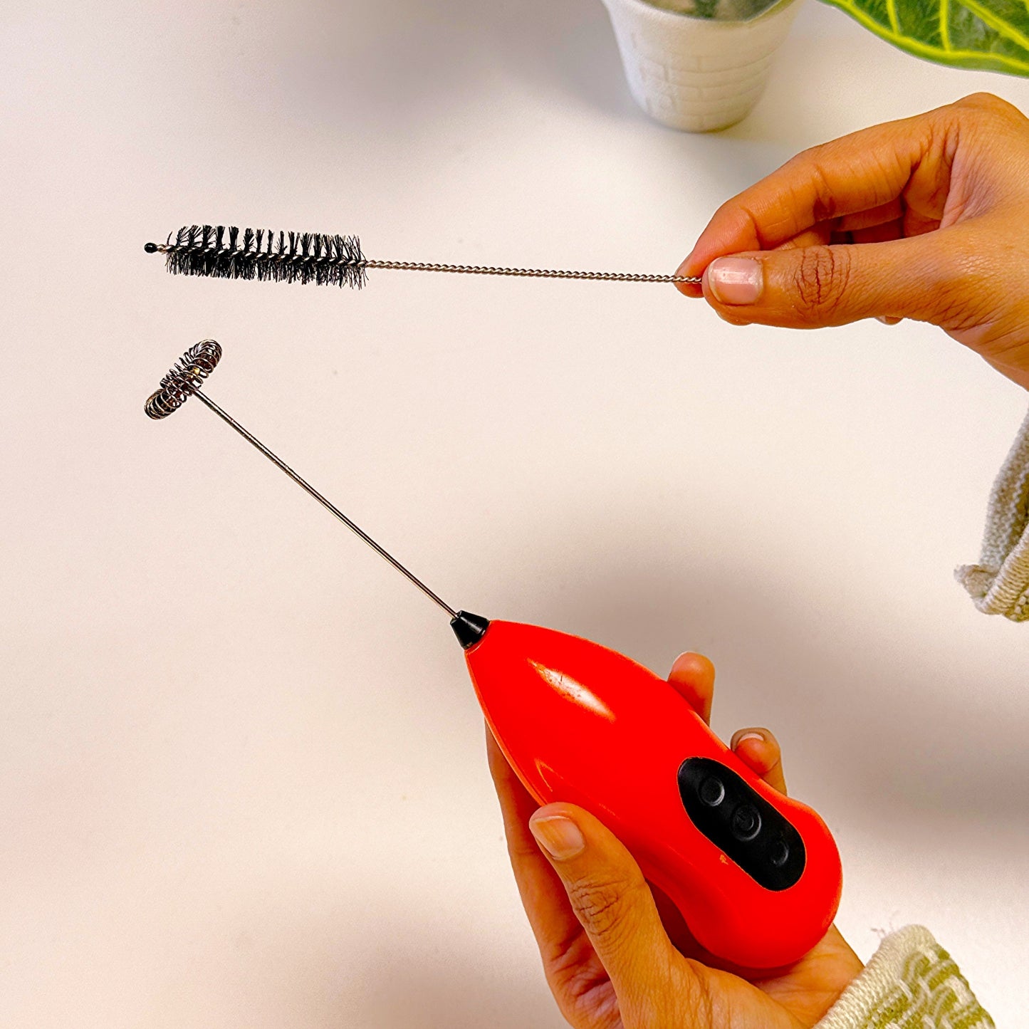 10 Pcs Slim Brush Set