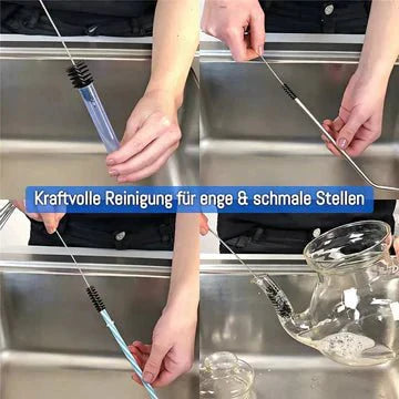 10 Pcs Slim Brush Set