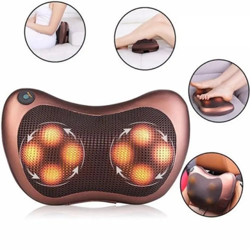 2 in 1 Neck and back massager pillow
