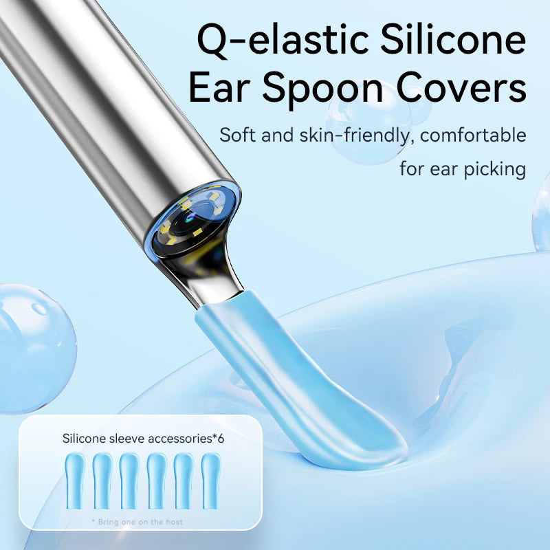 Ear Wax Removal Tool with Camera with LED Light