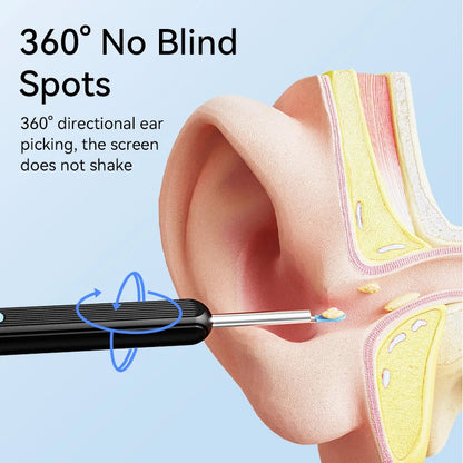 Ear Wax Removal Tool with Camera with LED Light