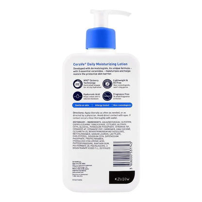 CeraVe Daily Moisturizing Lotion, Normal To Dry Skin, 355ml