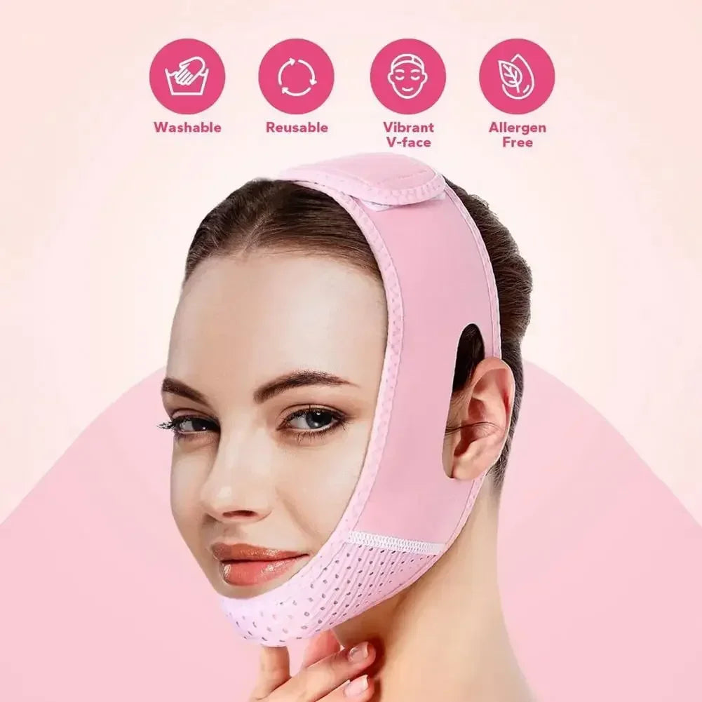 Women Face Slimming Bandage Face Lifting Band