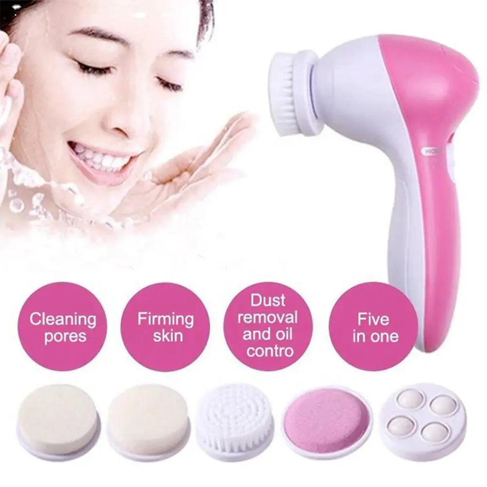 Electric Facial Cleaner Face Cleansing Brush