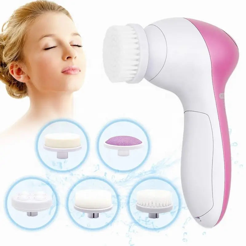 Electric Facial Cleaner Face Cleansing Brush