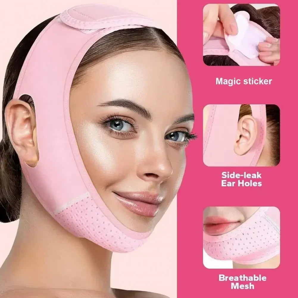 Women Face Slimming Bandage Face Lifting Band