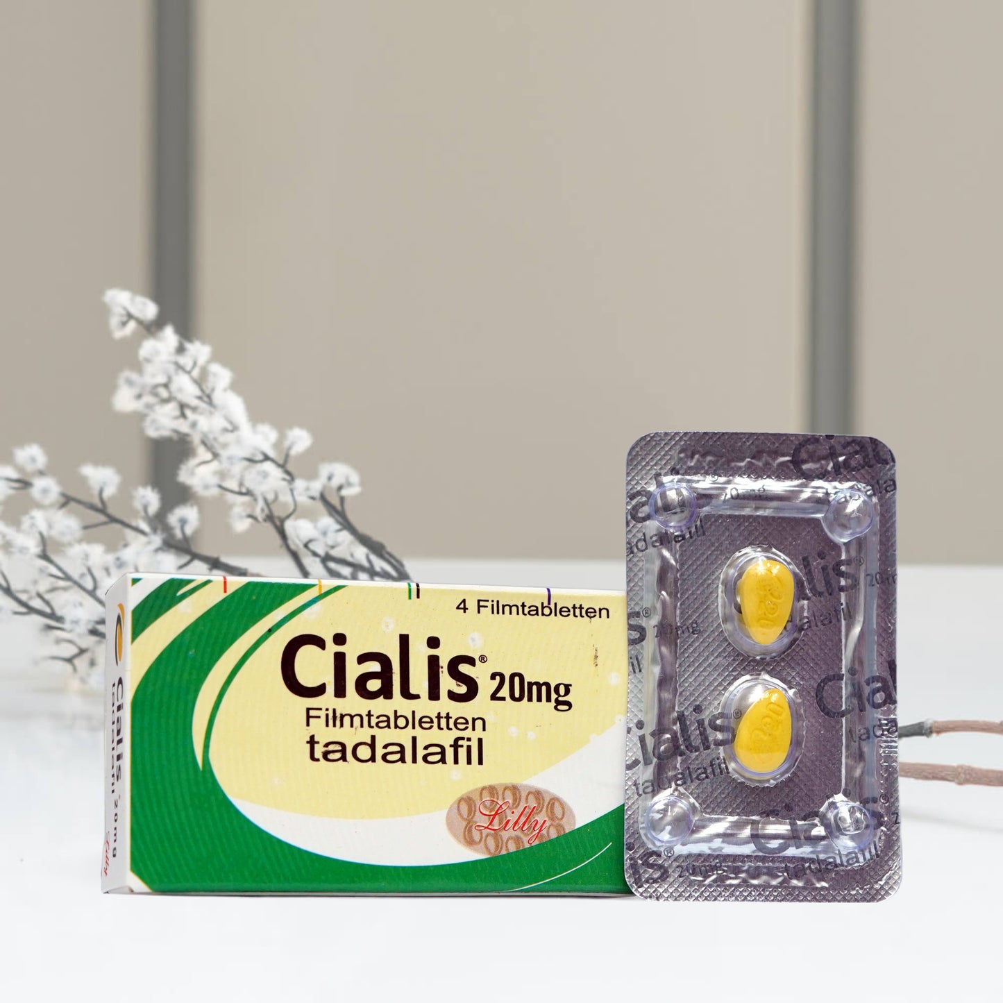 Cialis 20Mg Four Tablet