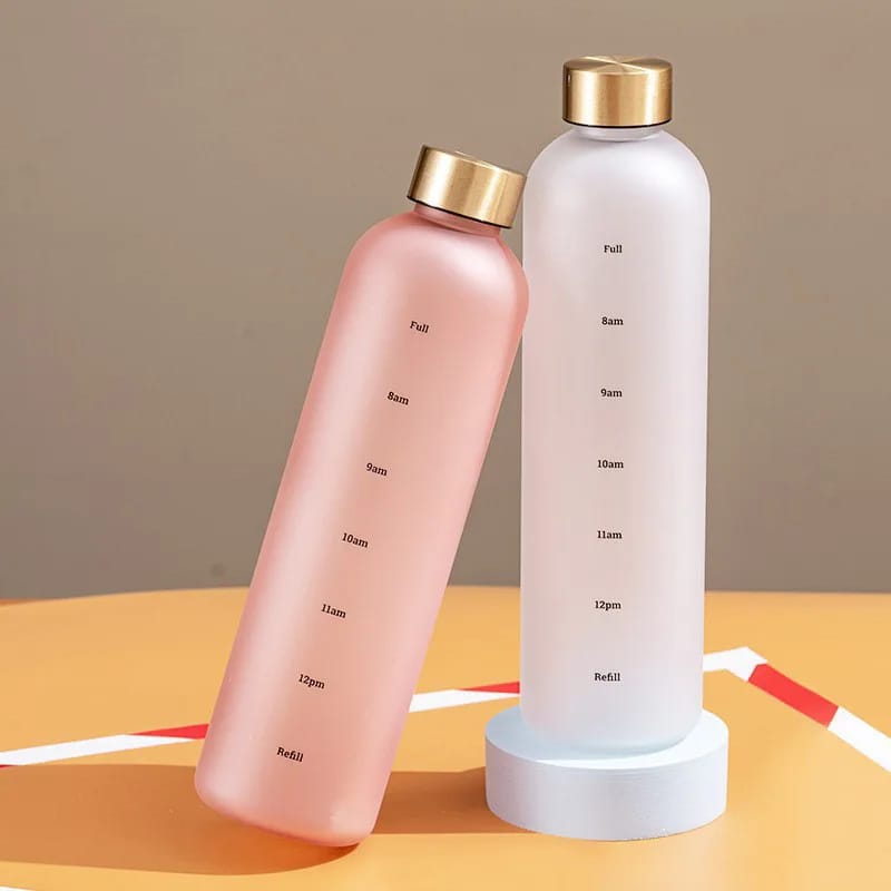 1000ml Tritan Water Bottle with Time Marking