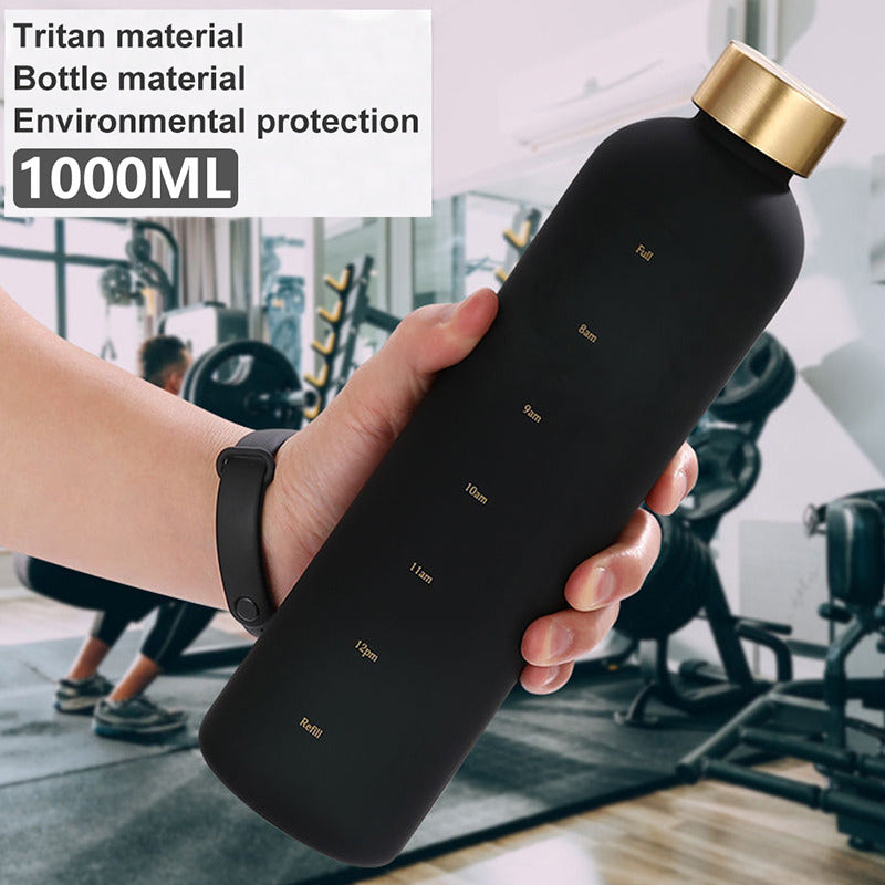 1000ml Tritan Water Bottle with Time Marking