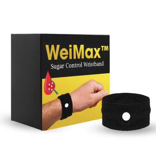 Sugar Control Wristband (Black Color) | (Buy 1 get 1 free)