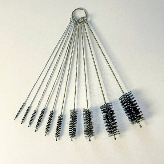 10 Pcs Slim Brush Set