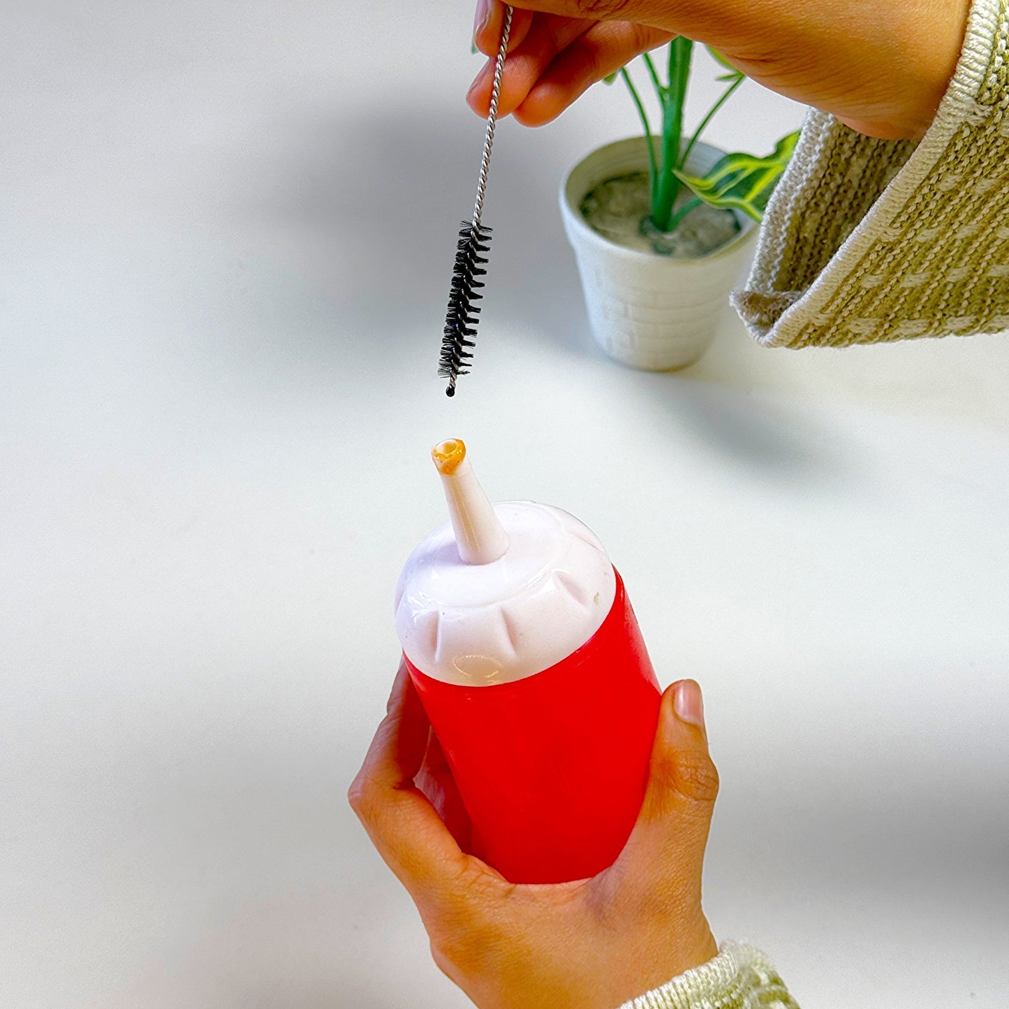 10 Pcs Slim Brush Set