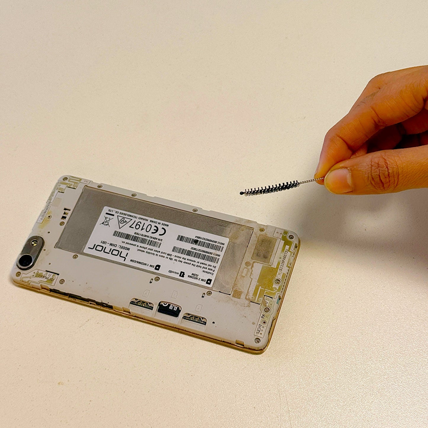 10 Pcs Slim Brush Set